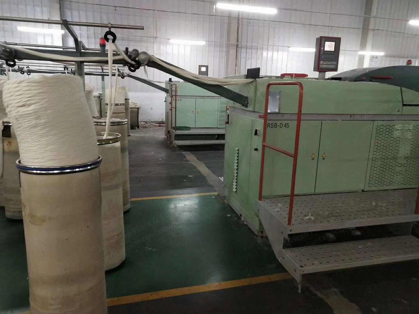 Rieter, D45, 2012, Autoleveller Draw Frame, Can Size 400x1100mm