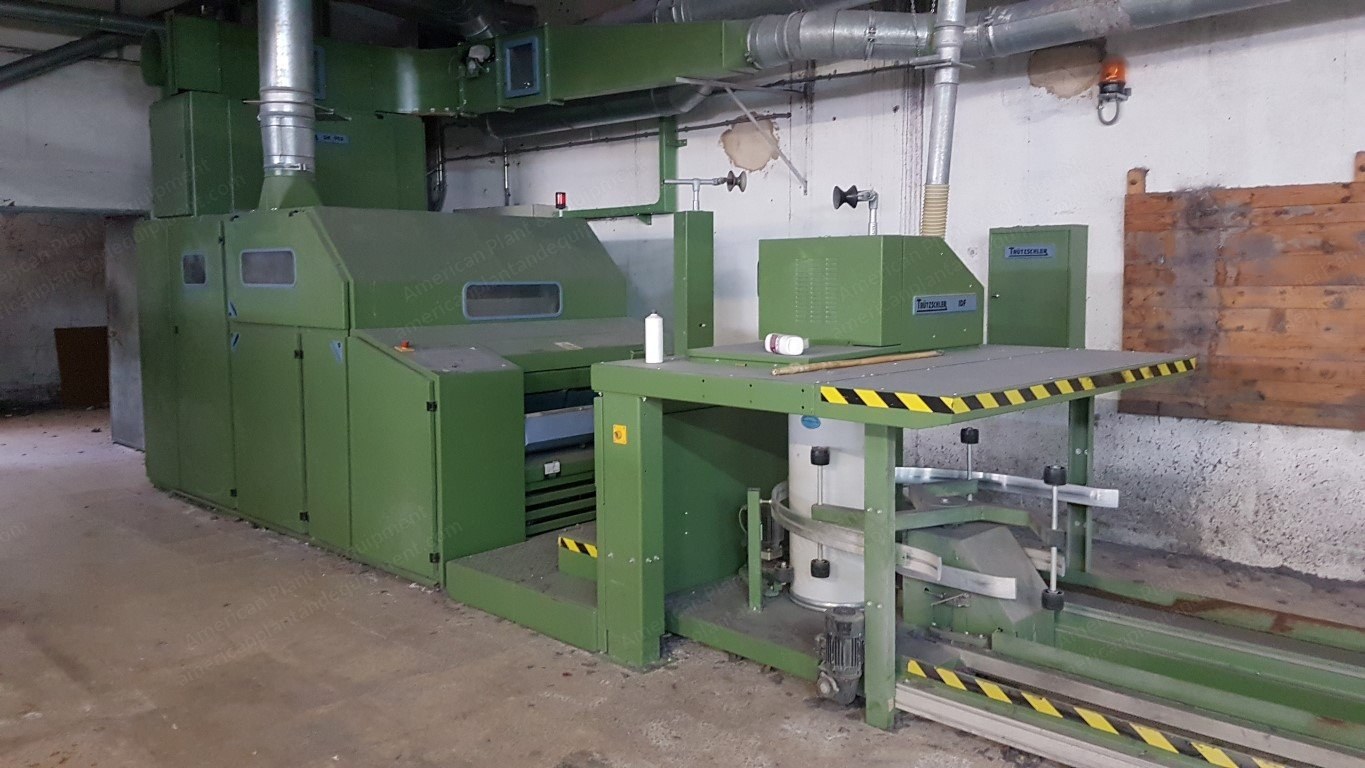 Trutzschler, DK 903/IDF, 2001, 40" Width, 3 Lickerins, Integrated Drawframe