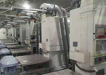 Zinser, RM 351, 2004, Ring Spinning Frame, 1116 Spindles, 82.5mm Gauge, Linked to Schlafhorst 338 V Autowinder