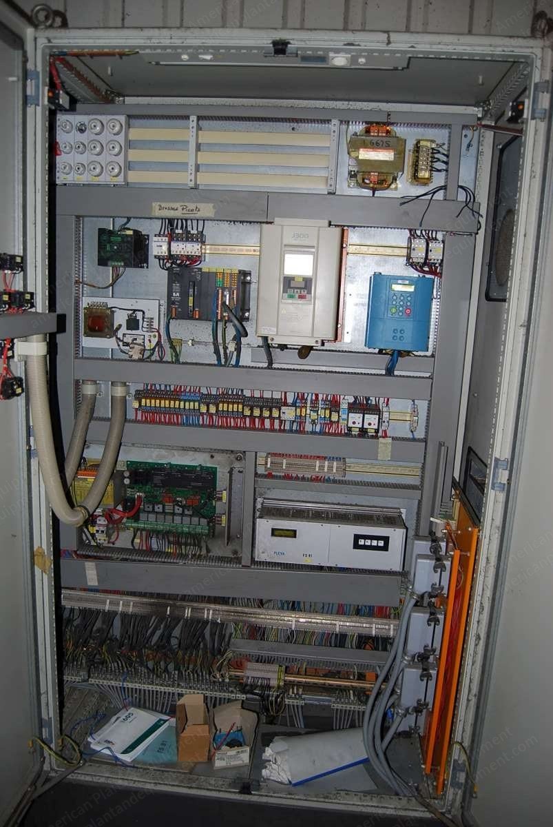 Bruckner Tenter Frame, 1997, 3200mm, 7 Bays, Gas Heated