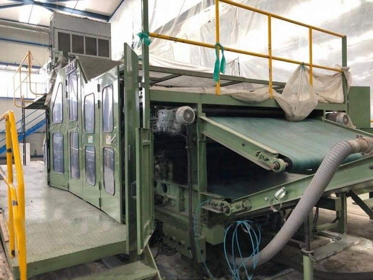 Patron Nonwoven Line, 2007, 4000mm Working Width, 350 kg/hr Capacity