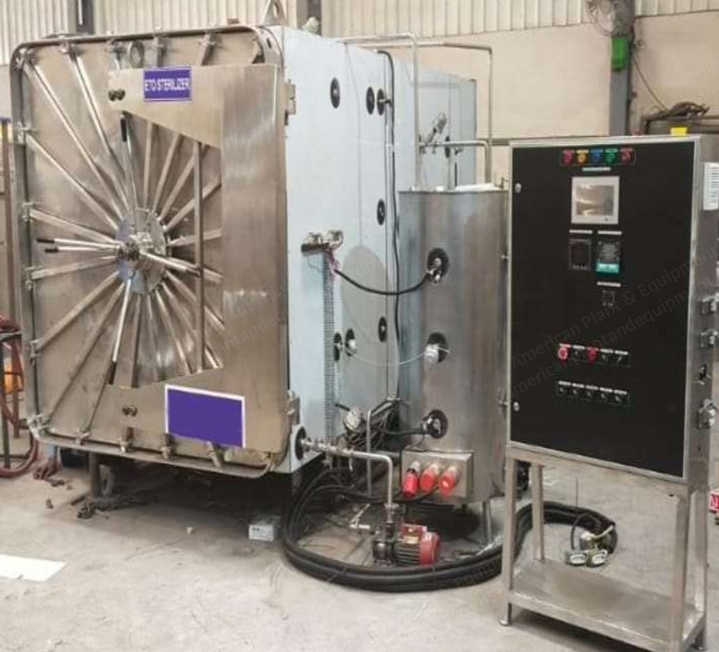 Map Industries, Ethylene Oxide Sterilization System, 24 m³ Capacity, 1820x1820x7250mm
