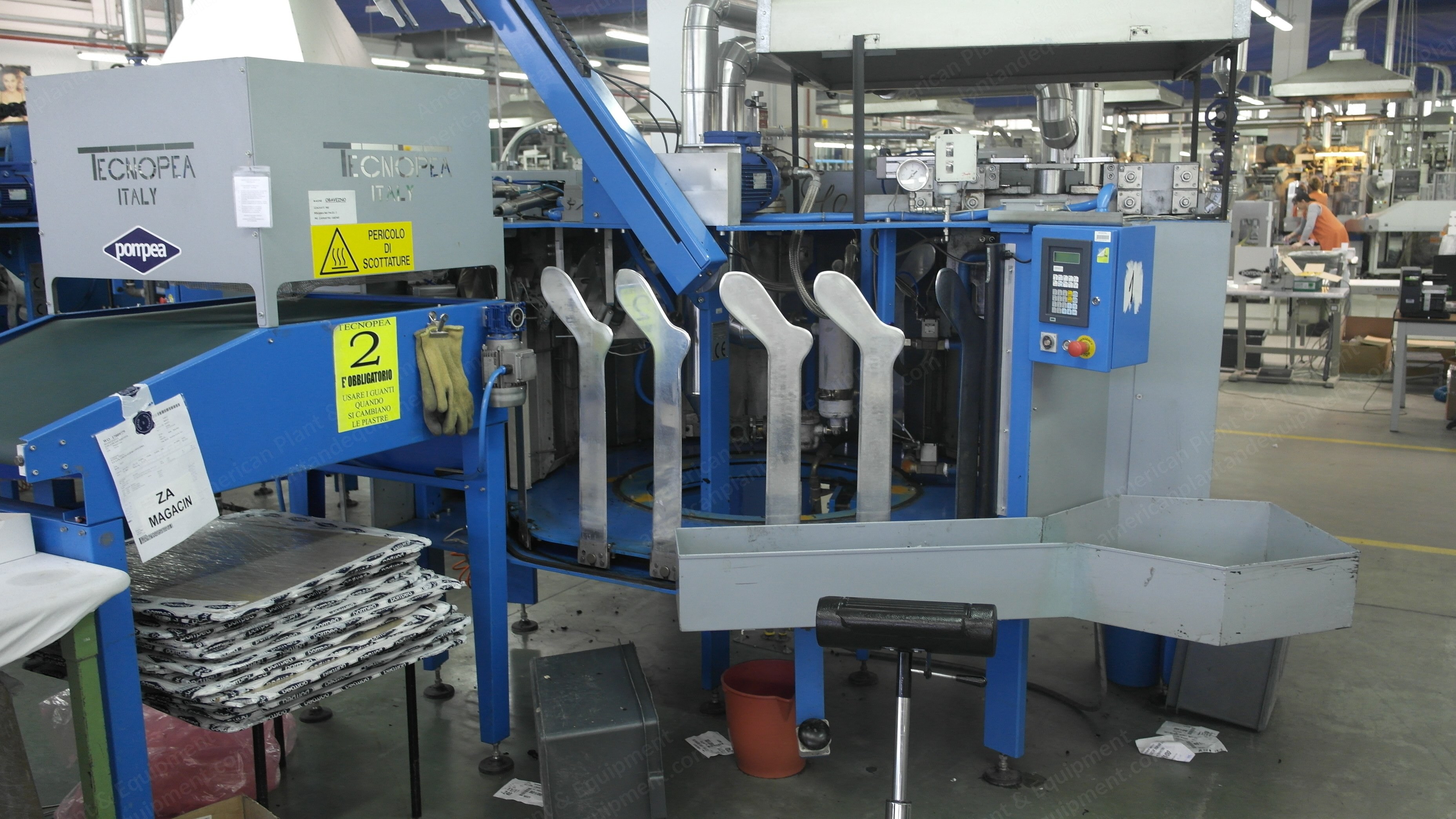 Tecnopea, Ghibli 20P4SE, 2000, Boarding Machine, 20 Aluminum Legs M10