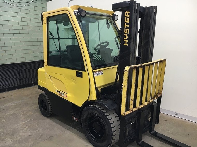 Hyster, H50FT, 2012, 5000 lbs Capacity, Triple Stage Mast, LP Gas