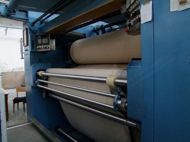Moers-Beyss, Vapermat Standard/Soft 1200/450, 1995, Kier Decatizing Machine, 1800mm Rollers, 3 Drums