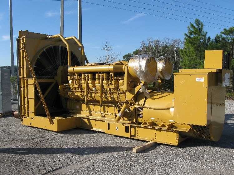 Caterpillar, 3516B, 2000, 1600kW at 50Hz, 2000kW at 60Hz, 3 Phase, Radiator Cooling