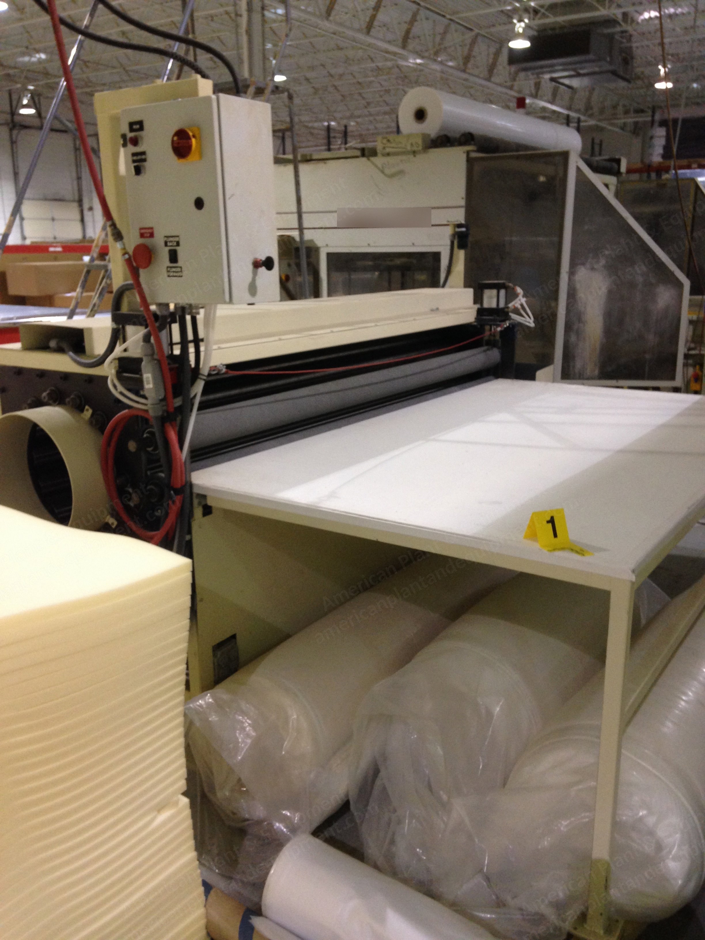 NovaStar, MP109, Mattress Roller and Compactor, 2005, 15 inch Feeding Hole, 89 inch Width, 380V