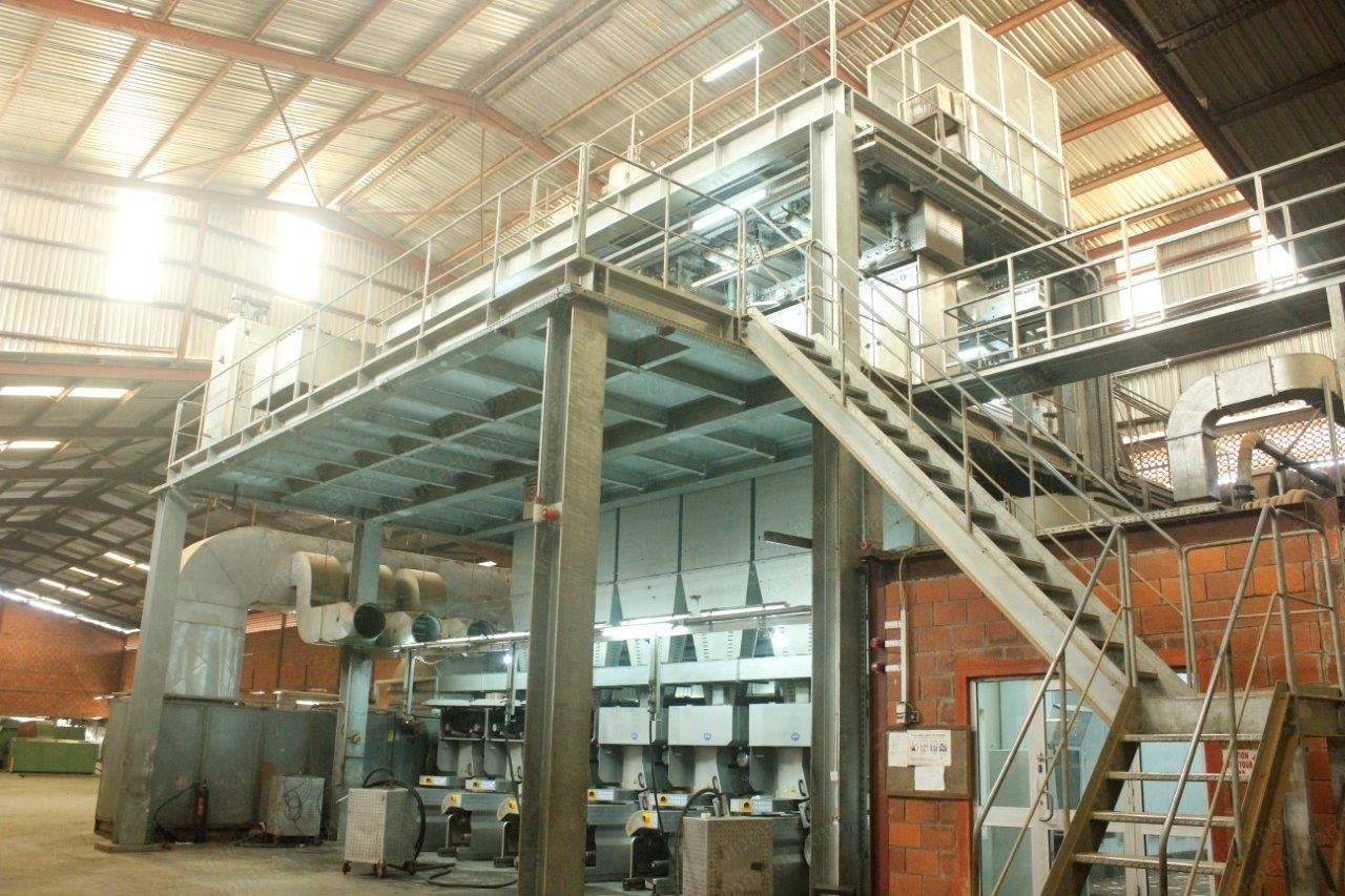 Neumag, PP BCF S5 Plant - Variomelt, 2009, 6 Positions, 15 Tons/Day, Tricolor