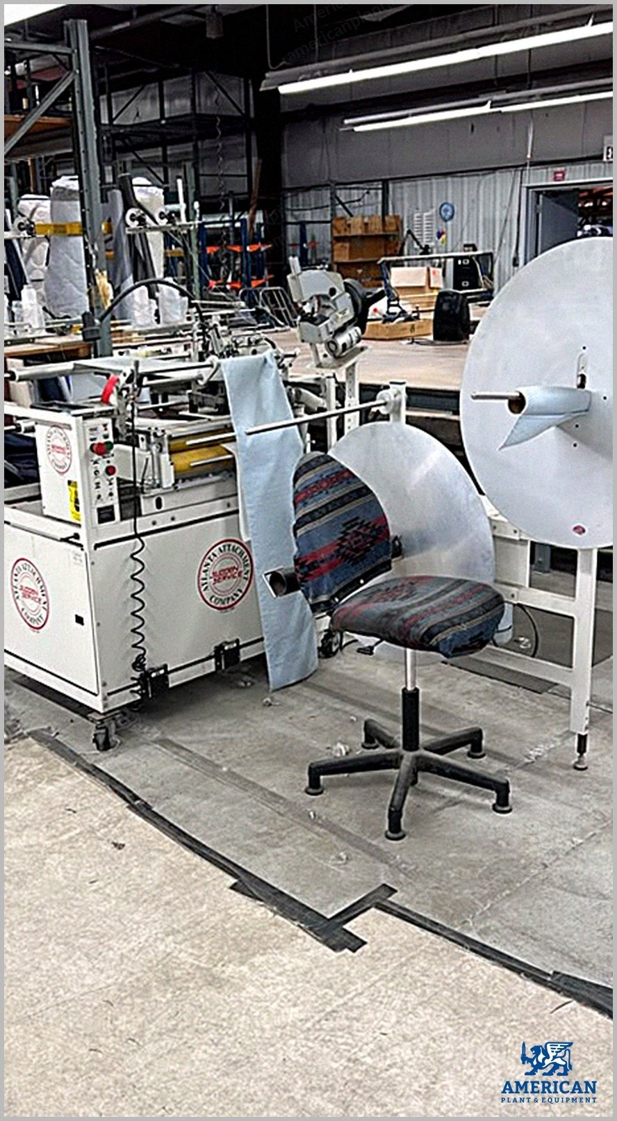 Atlanta Attachment Company, Double Border Serger, Two Pegasus EX Series Heads, 14 in