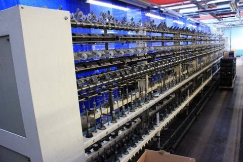 Menegatto, 1000B, 1993, Double and Single Covering Machines, 112/224 Spindles