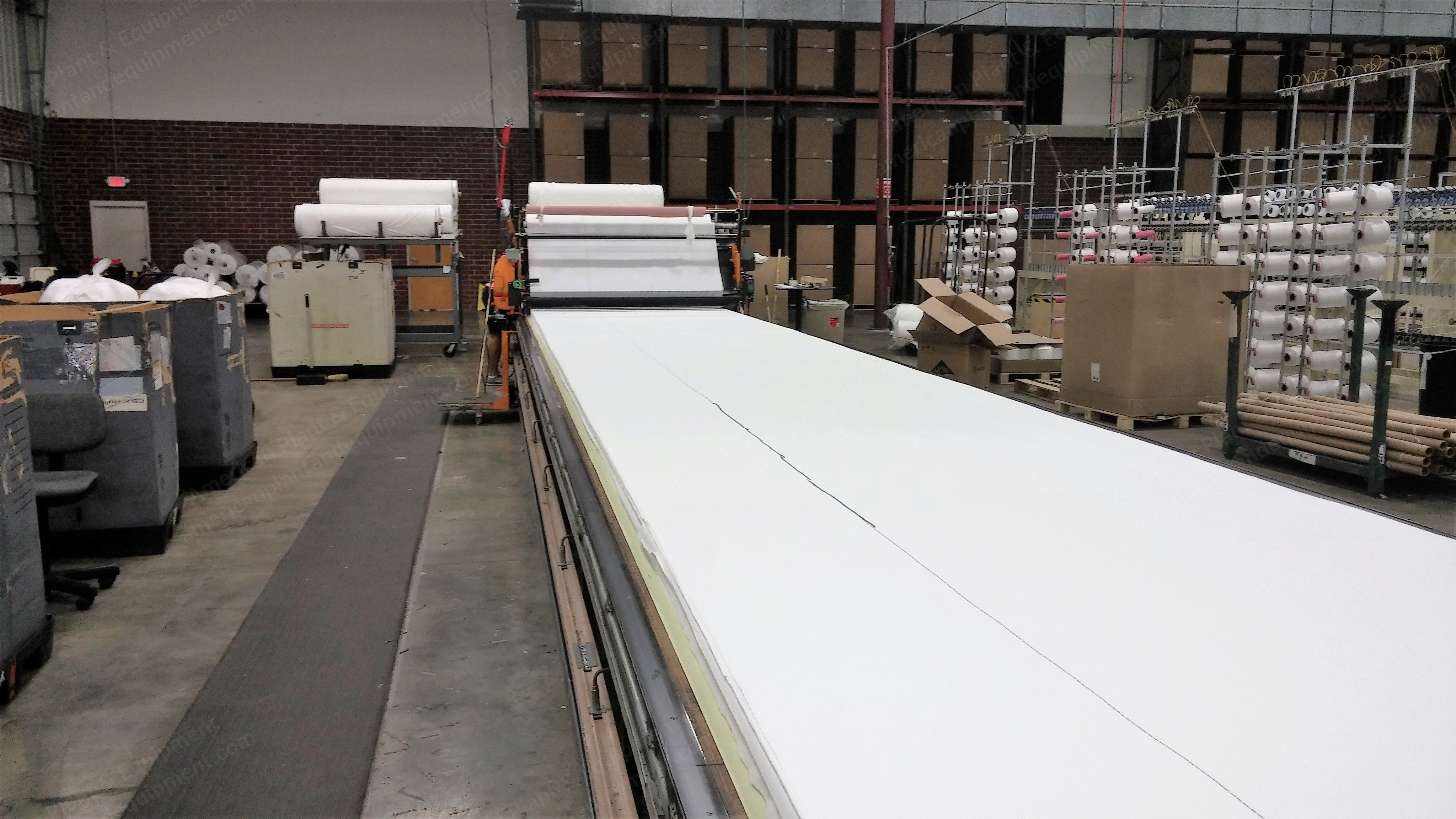 Gerber, Niebuhr, Model 100B, Spreading Machine, 78 inch Table, 72 inch Fabric Width