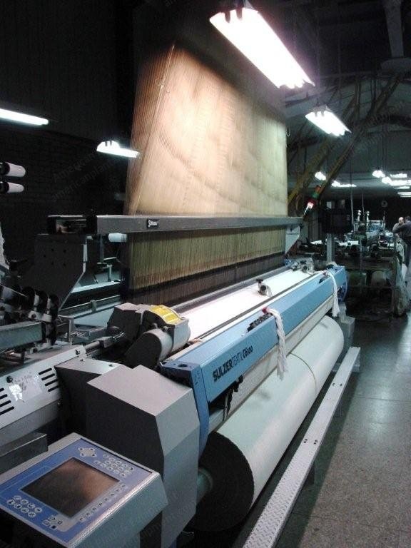 Sulzer, G6300, 2000/2001, 3400mm Working Width, Staubli CX 870 Jacquard, 8 Filling Prefeeds