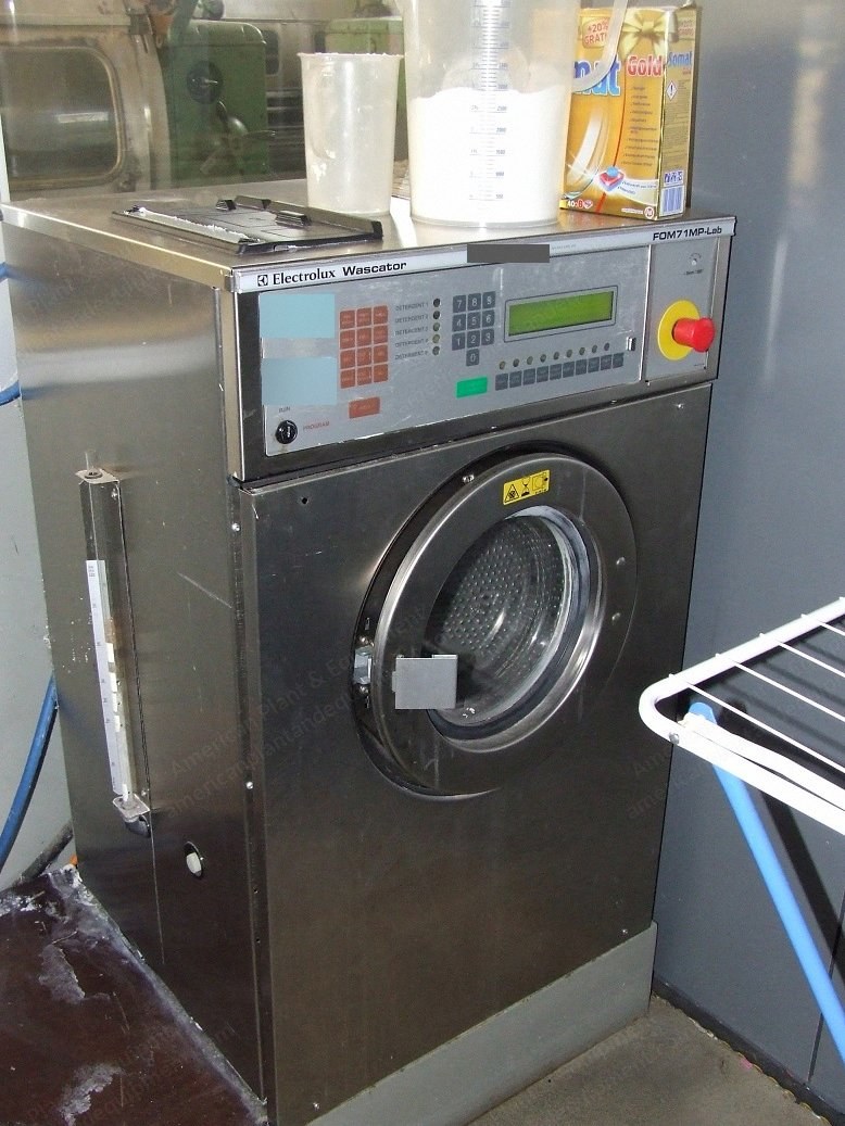 James Heal, Washcator FOM 71 MP Lab, Wash Tester