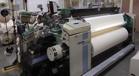 Picanol, Delta, 1997/1999, Airjet Loom, 1900mm, 2 Colors, Staubli Cam Box