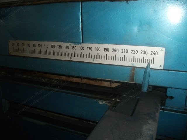 Bruckner, Tenter, 1994, 2400mm, 6 Sections, Natural Gas Heated