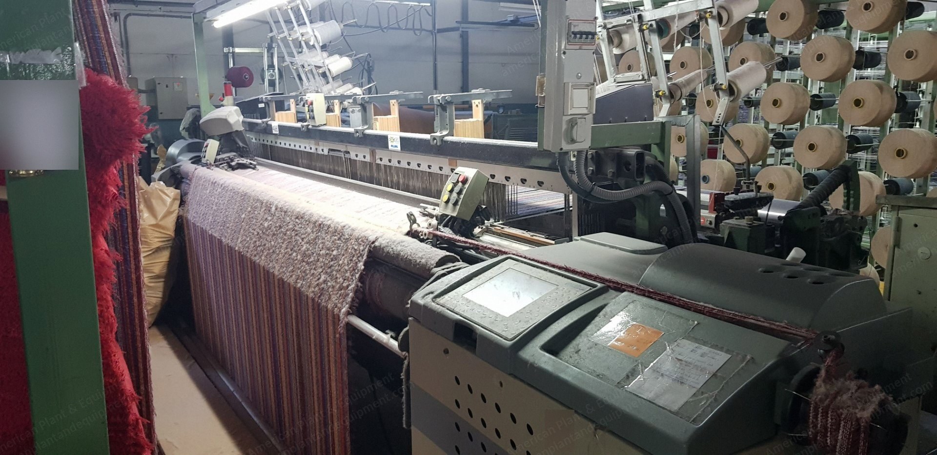 Picanol Gammax 8 R Dobby, 2003, 3400mm Working Width, 8 Colors, Staubli Dobby 2670
