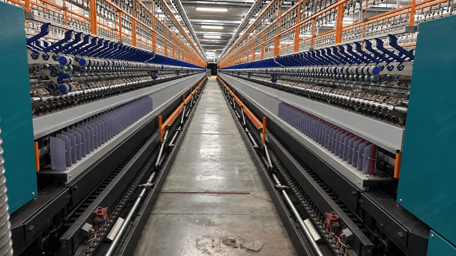 Saurer, 2018, Ring Spinning Machine, 1,440 Spindles, with Murata QPro Plus Autoconer