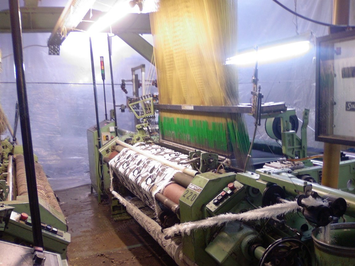 Dornier, HTV8J, 1991/1992, Rapier Jacquard Looms, 2200mm, CX860 Jacquard