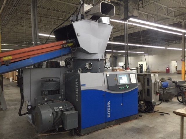 Erema, 1109 T-HG, 2012, Complete Recycling Line, Unvented, 110 kW Extruder