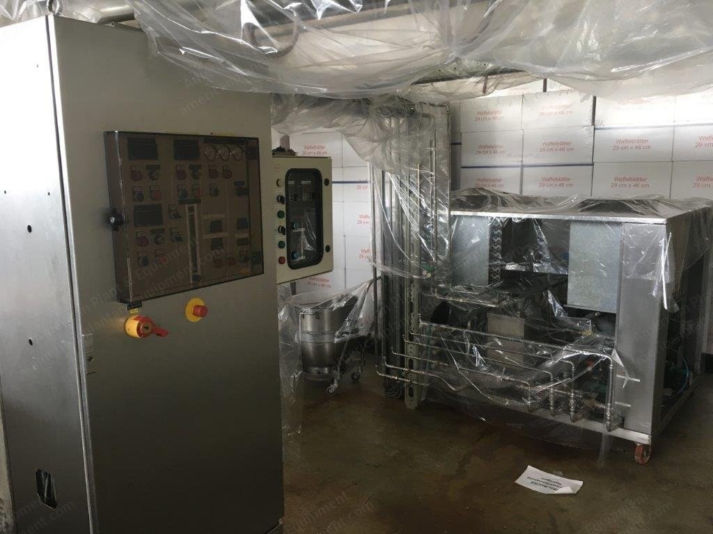 Ulma, Atlanta E, 2008, Flowpack Packaging Plant, 250 ppm, with Dakota 2625 Feeder, Lloveras U500 Refiner Conche, Collette CVC500 Aerator