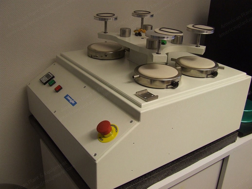 Zweigle, T630/4, 2009, Martindale Abrasion Tester, 4 Test Places, with 2 Cutters