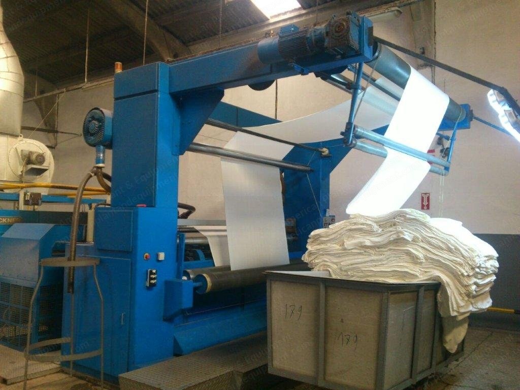 Bruckner, 2001, 2400mm Working Width, 6 Chambers, Gas Heated, Pin Chain