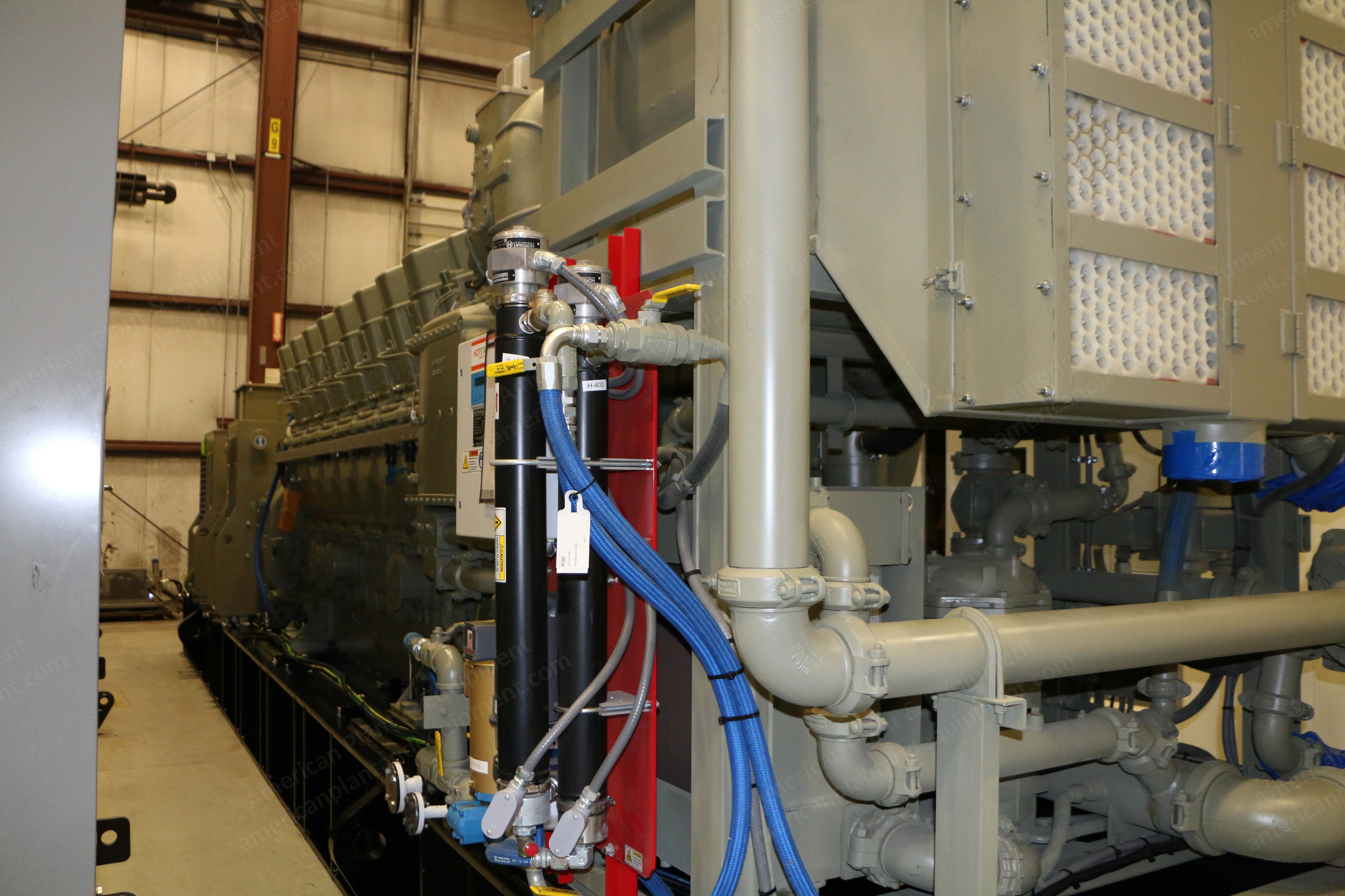 General Electric, 16V250GSU, 3855 ekW, 60 Hz, 13.8 kV, 900 RPM