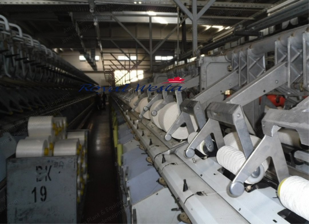 Volkmann, VTS05-0, 2003, 144 Spindles, 1500mm Machine Width, 250mm Traverse Course