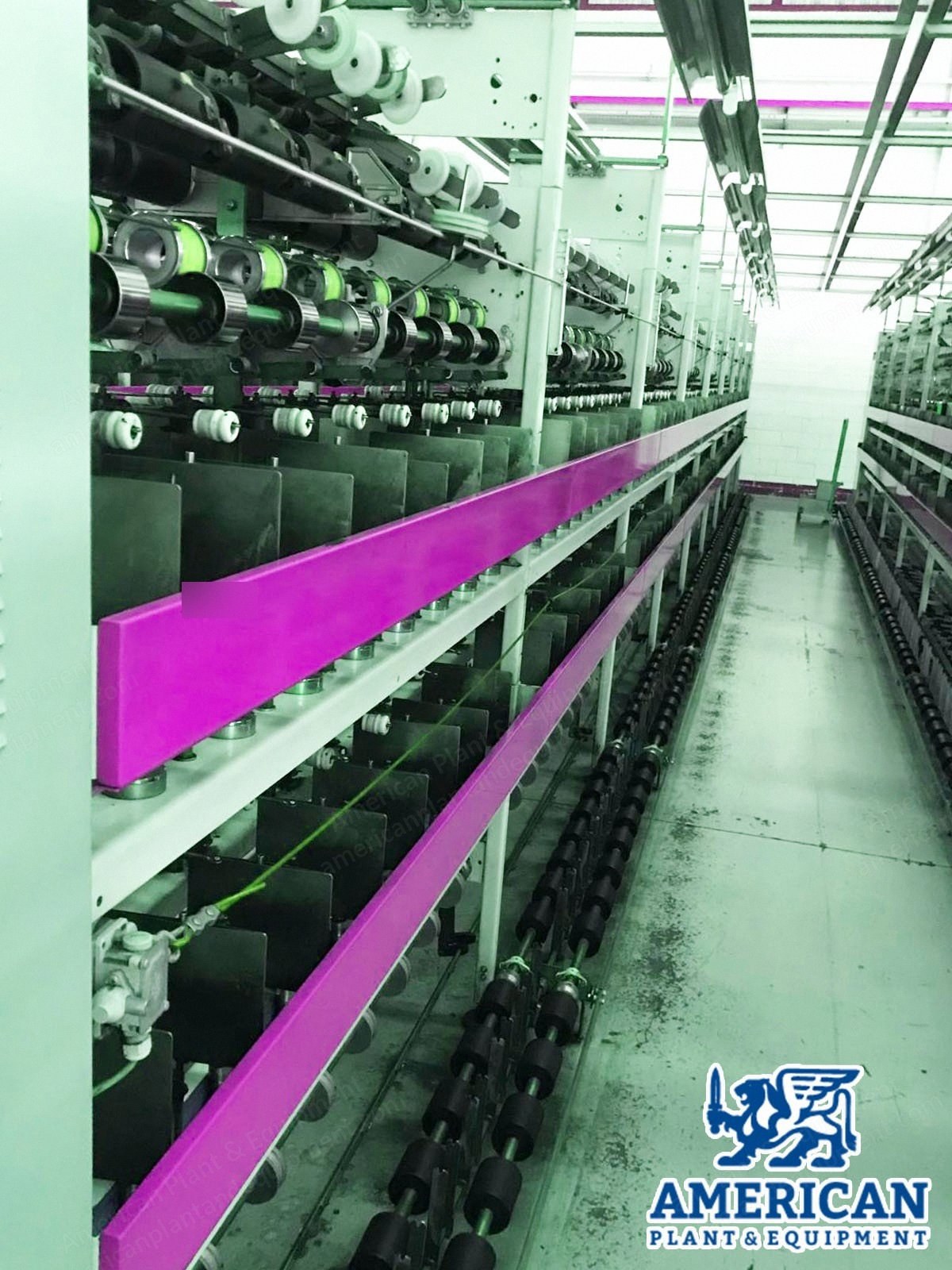 Menegatto, Covering Machines 1500, 2015, 256 Spindles, 18.5 kW