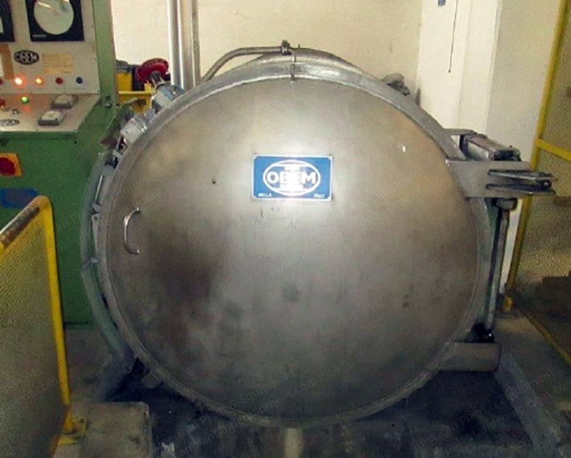 Obem, VFV 350/15, 1990, Vacuum Steamer, Max 100°C, 1500x3500mm