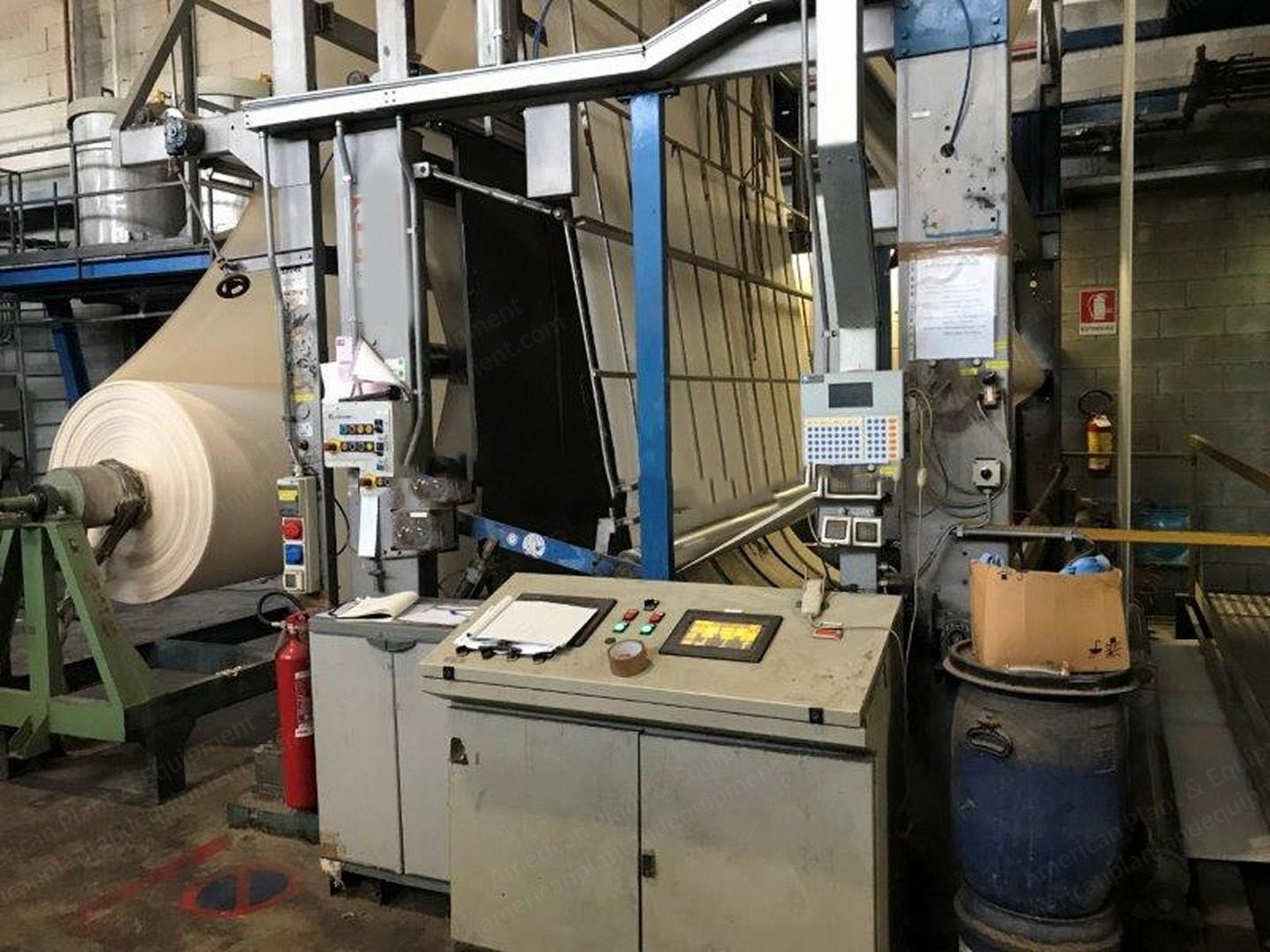 Vollenweider, MSC4, 2001, Singeing Machine, Width 3400mm, 4 Ramps