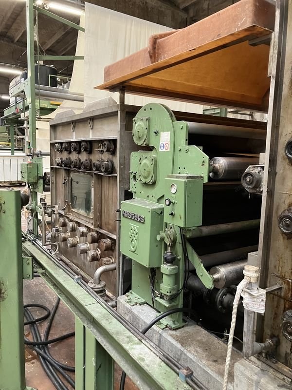 Kusters, Open Width Bleaching Line, 1991, 3800mm Working Width, 9 Washing Vats, 120 m/min
