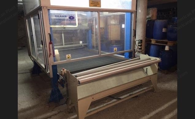Dilaser, T42, 2003, 2000mm Table Width, Unwinding and Winding Unit