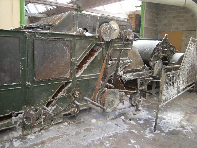 Fearnought Carding Willow, 1200mm Working Width, 3 Pairs of Workers, with Hopper Feeder