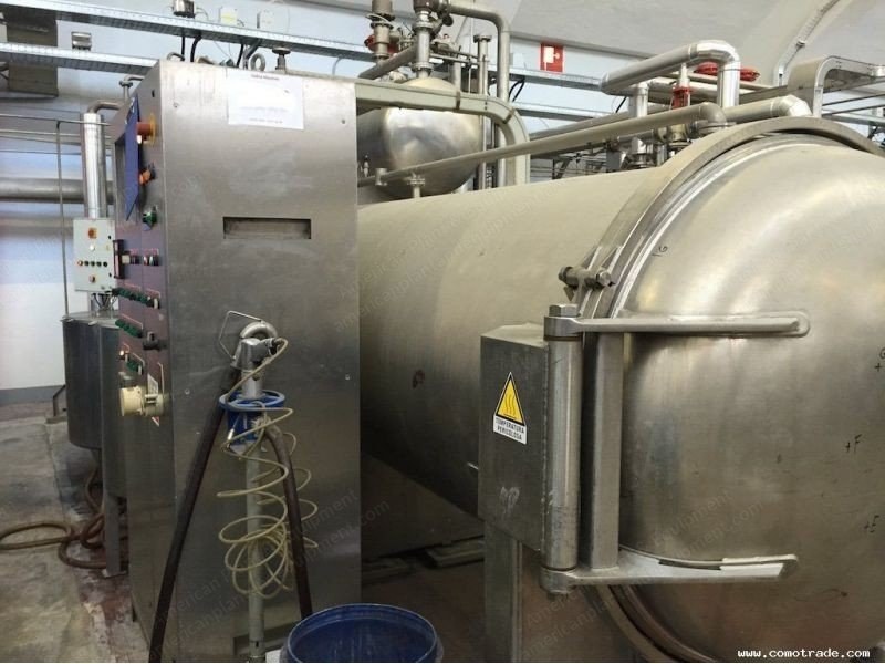 Noseda, Beam Dyeing Machine, 1996, 4100mm Working Width, 1200mm Vessel Diameter, 400-500kg Capacity