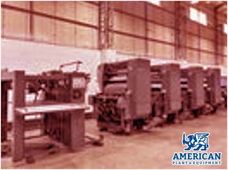 Heidelberg, CD102-4, 1998, 4 Colors, Supply Can, Powder Sprayer, Technotrans