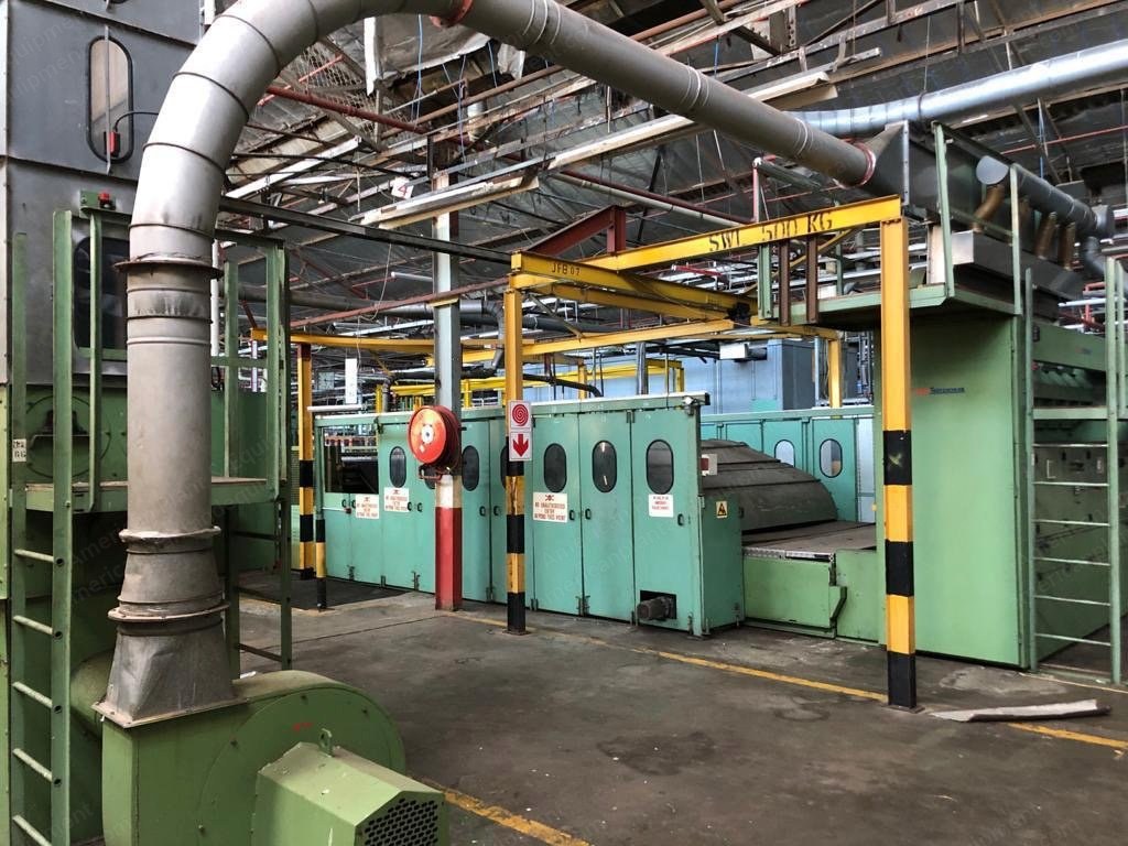 Needling Line, 5000mm Working Width, HDB Card, Autefa Cross-Lapper, Dilo Needle Looms