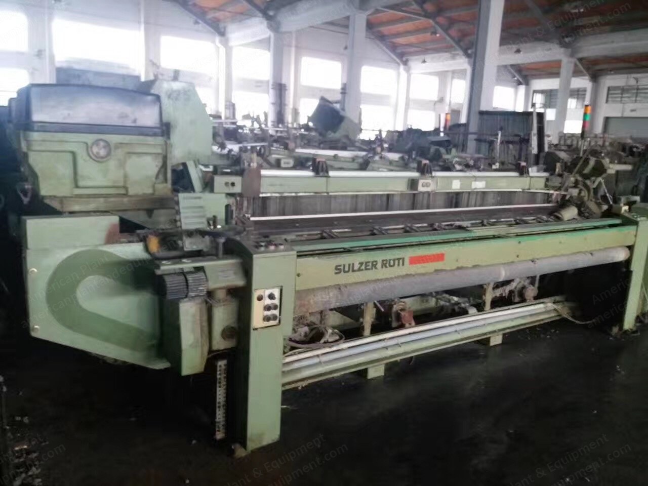 Sulzer, G6100, 1990, Rapier Looms, 2800mm, Dobby, 6 Frames