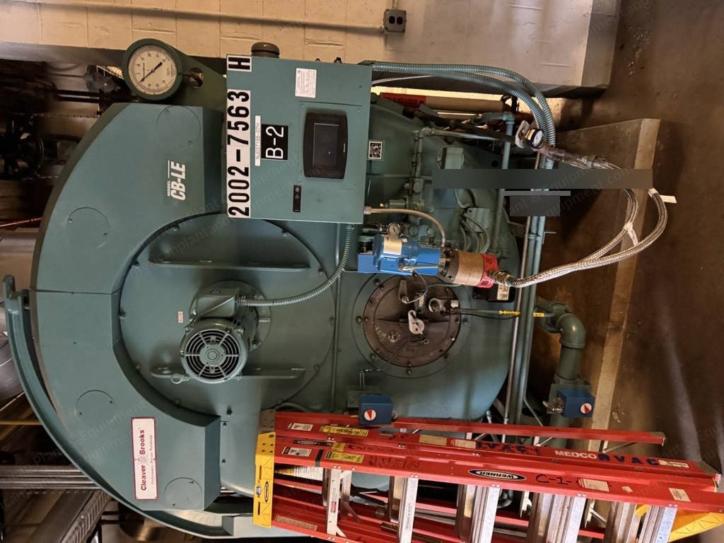 Cleaver Brooks, CBI200 350 015, 2002, 15 PSI, Natural Gas