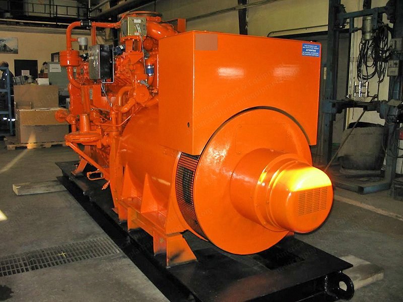 Waukesha, H-24 GL, 660 kW, Natural Gas Generator Set, 600V, 60 Hz