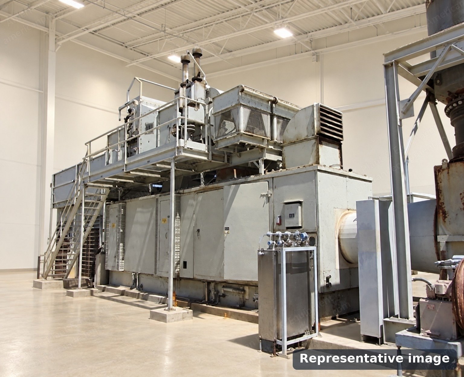 Solar, Centaur 50, 2001, Gas Turbine Generator Set, 4.6 MW, 6.3 kV, 50 Hz, Dual Fuel