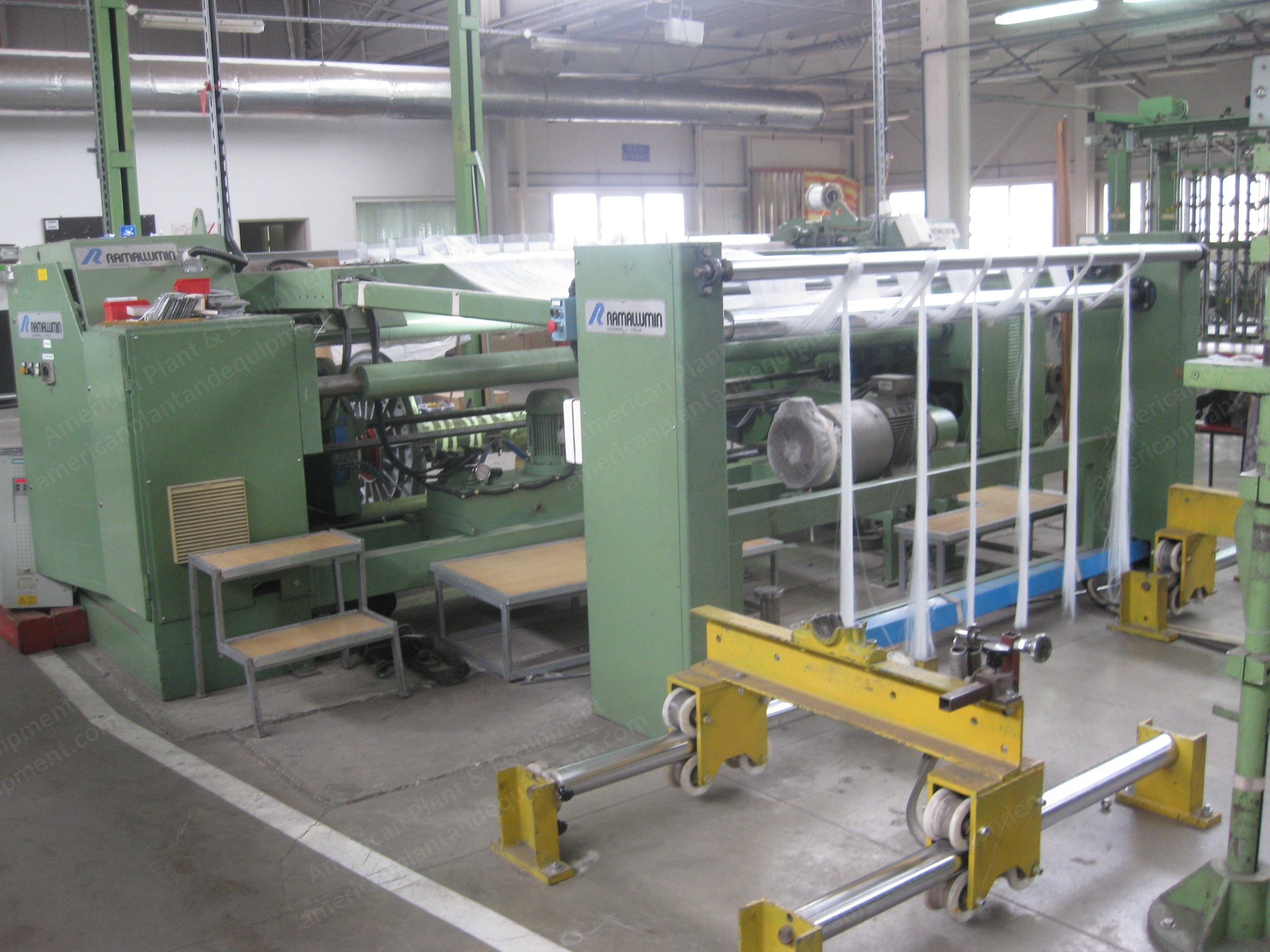 Ramallumin Beamer, 2002, 16 Warp Beams, 1670mm Wide, Delivery 2600mm