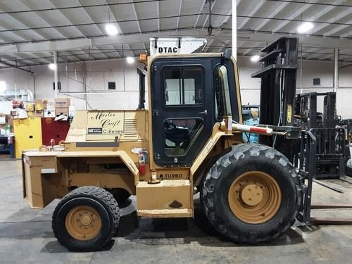 Master Craft, C-06-10106, 2013, Rough Terrain Forklift, 6000 lbs Capacity, Triple Stage Mast, Diesel