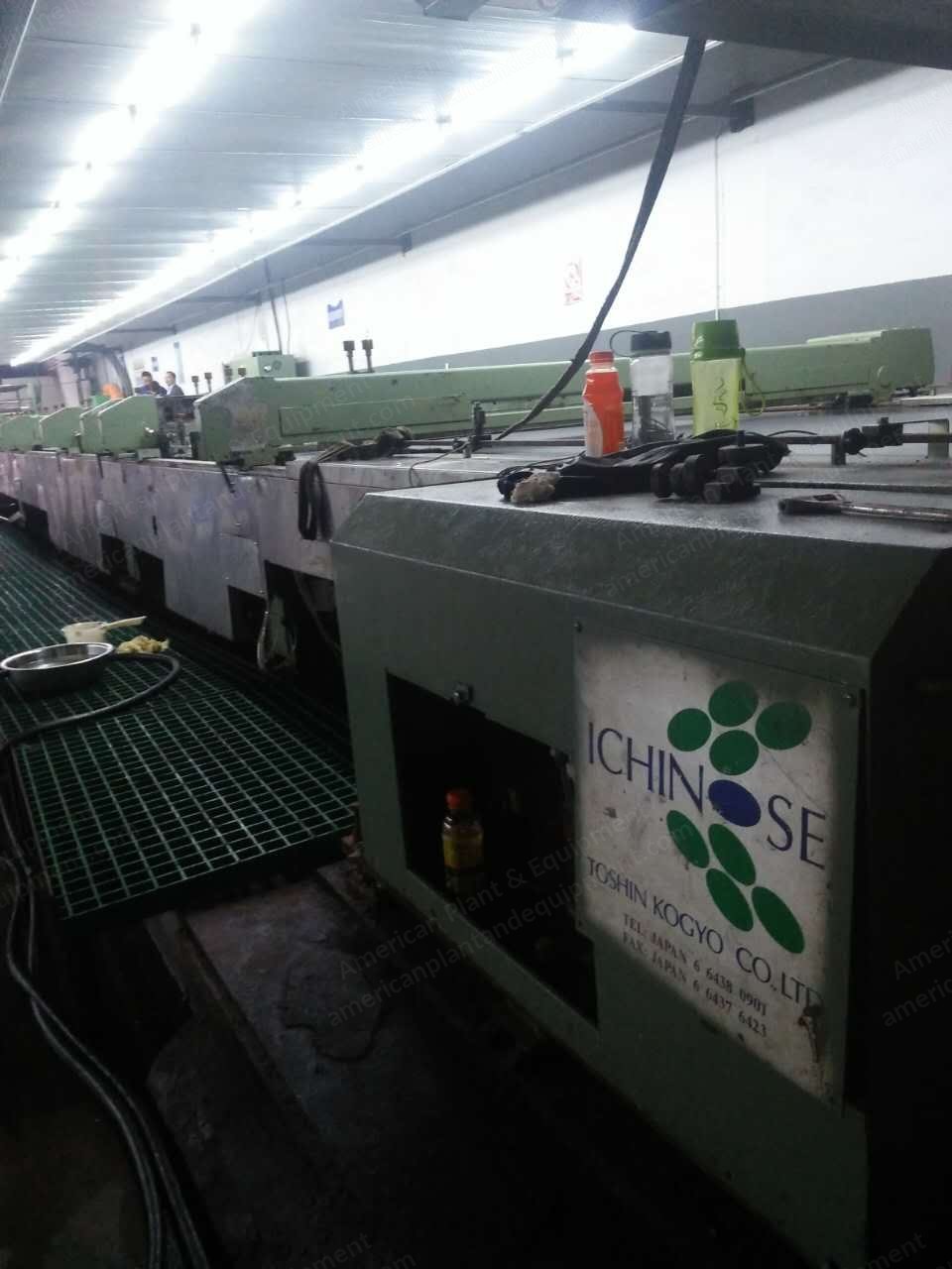 Ichinose Flat Bed Printing Machine, 2009, 1850mm Working Width, 14 Colors, 4 Chambers