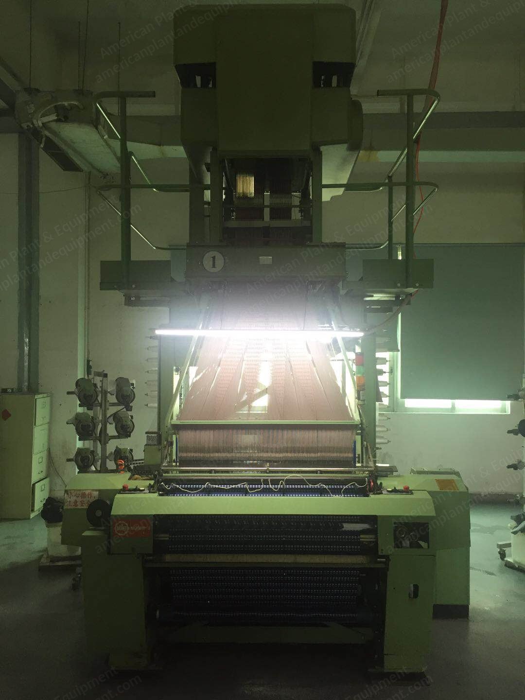 Muller, MBJ 3, 2005, Label Weaving Loom, 1150mm Loom Width, 1152 Hooks Jacquard, 12 Colors