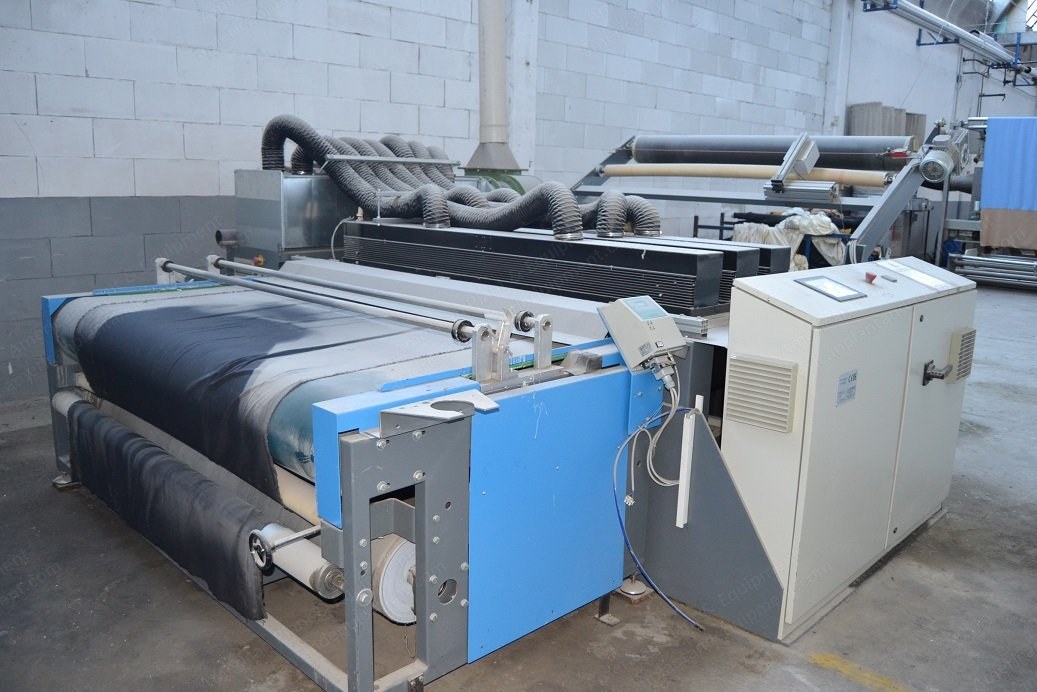 Stamperia Emiliana, Lisa Print Sun Wash, Emerizing Machine, Width 2000mm, Dust Aspiration