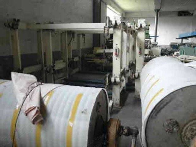 Sucker Muller, S-432, 1992, 3200mm Working Width, 12 Dry Cylinders, with Benninger ZC-R Warper, 1800mm