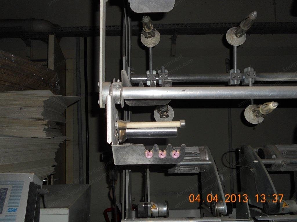 SSM, DP2-C/S, 1999, 40 Positions, 3-Yarn Doubling with Lycra, Mesdan Air Cleaner