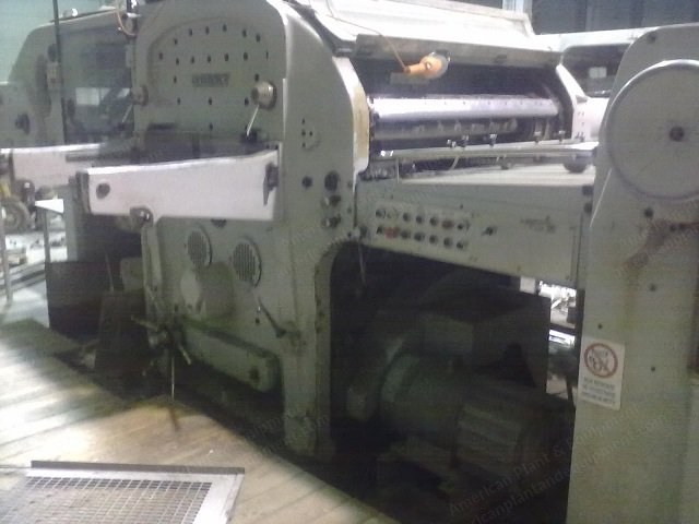 Bobst, SP 1260E, Die Cutting Machine, 89x126cm, 500 Tons, 5000/h