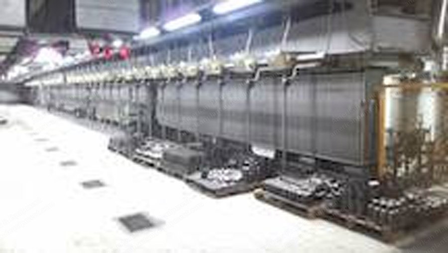 Barmag, Pilot Filament FDY Spinning Line, 1999, 16 Threadlines, Extruder Type 6E, 2500-6000m/min Winding Speed